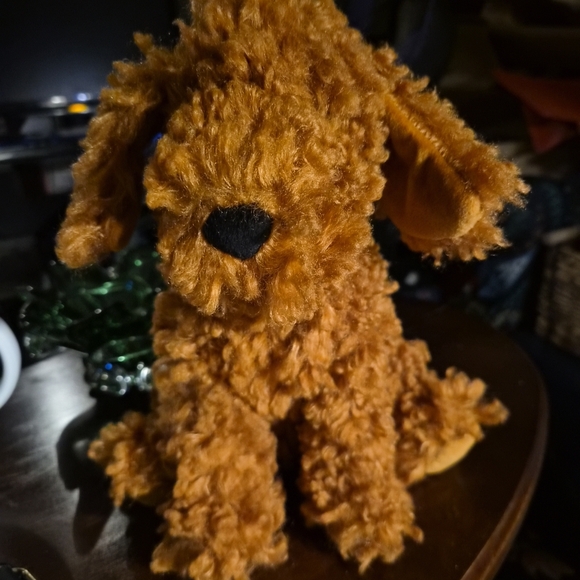Plush Brown Dog Toy - Picture 2 of 4